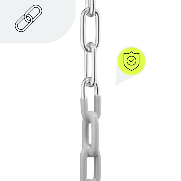 HyperMotion High Back Chain Swing taaperoille