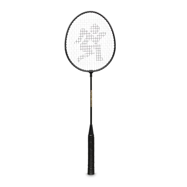 Portabelt badmintonset med nät, racketar och väska