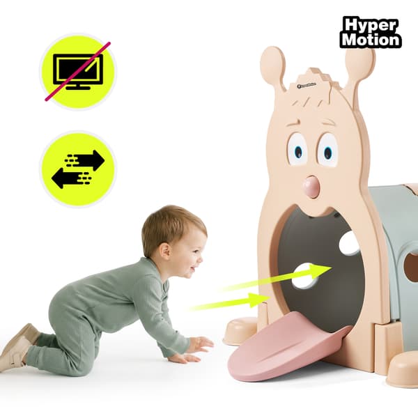 HyperMotion Legetunnel Pastelfarvet Larve til hjem og have