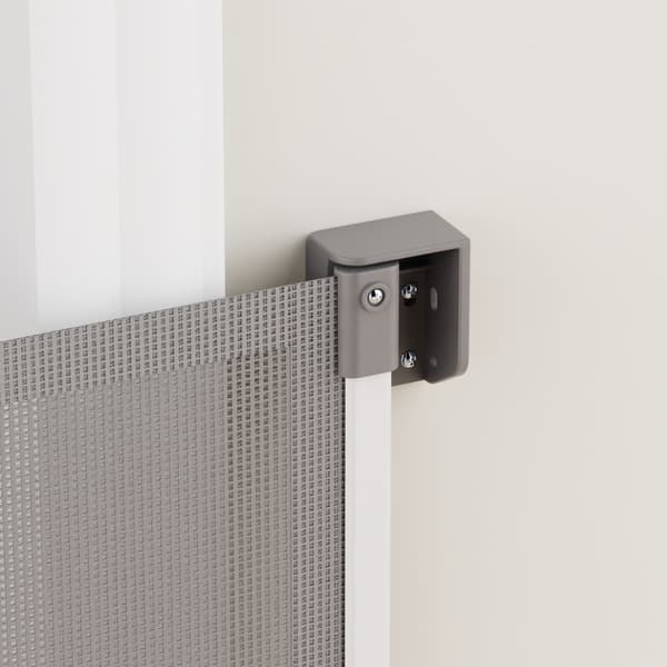 Moby-System HOMESAFE rullattava turvaportti 140 cm, harmaa