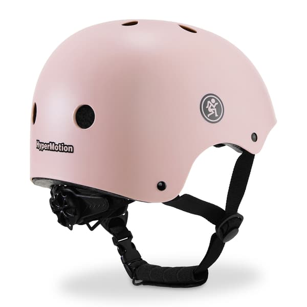 Lasten pyöräilykypärä HyperMotion S 46–56 cm pinkki matta