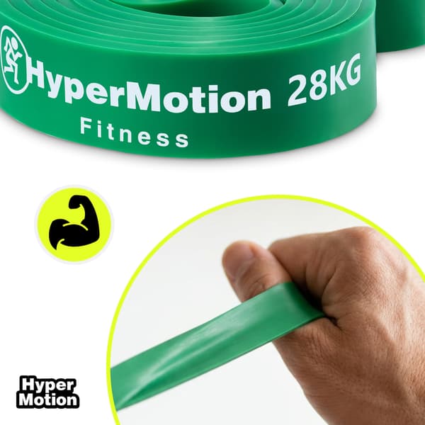 HyperMotion MENACTIVE vastuskuminauhasetti 14/14/18/28 kg, 4 kpl