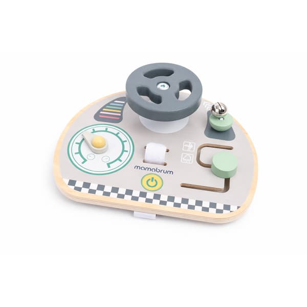 Montessori mini busy board ohjauspaneeli lapsille puinen