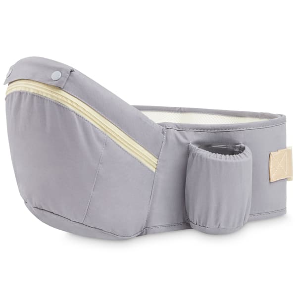 Ergonominen vauvan kantoreppu - AMY 10in1, harmaa