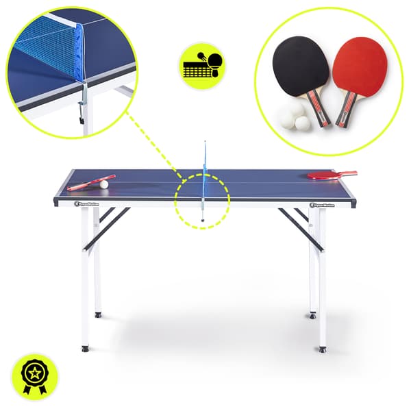 Mini pingispöytä lapsille HyperMotion 137 cm setti
