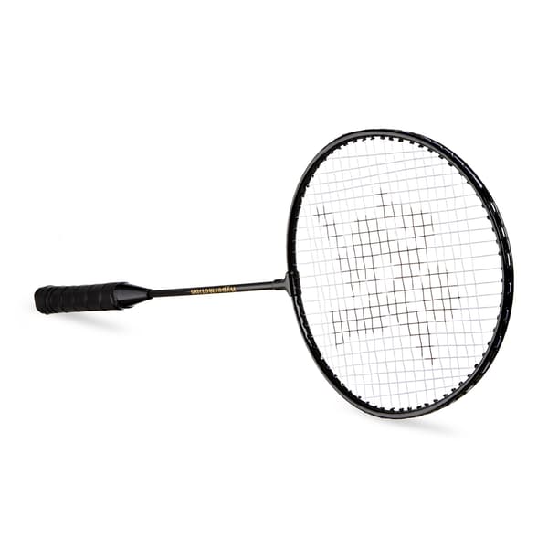 Portabelt badmintonset med nät, racketar och väska