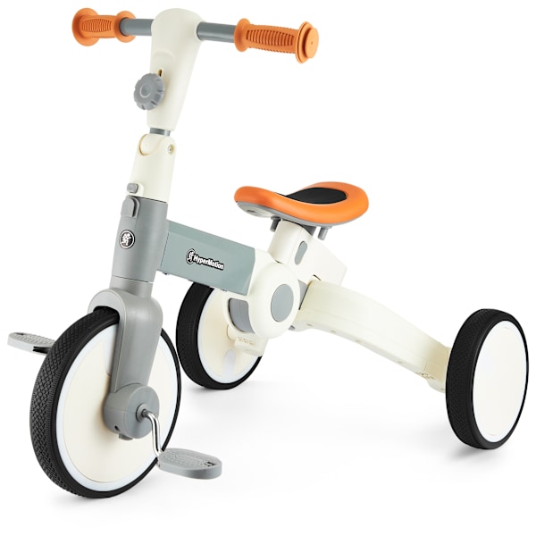 Tobi ROCKET - Lasten kolmipyörä, tasapainopyörä, ajettava pyörä - työntäjä - 5 in 1 HyperMotionilta Gray