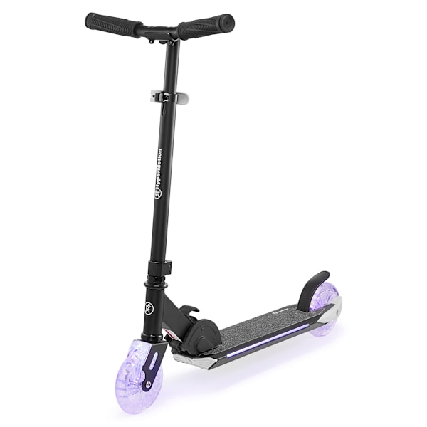 Tvåhjulig scooter med fällbar LED-lampa - HyperMotion Ice Flash