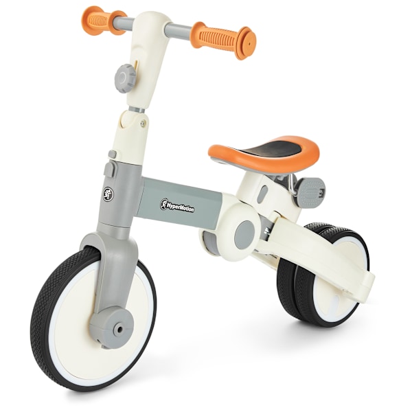 Tobi ROCKET - Lasten kolmipyörä, tasapainopyörä, ajettava pyörä - työntäjä - 5 in 1 HyperMotionilta Gray