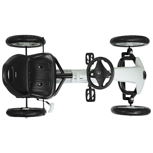 EVOQUE gokart för barn 5-8 år - grå