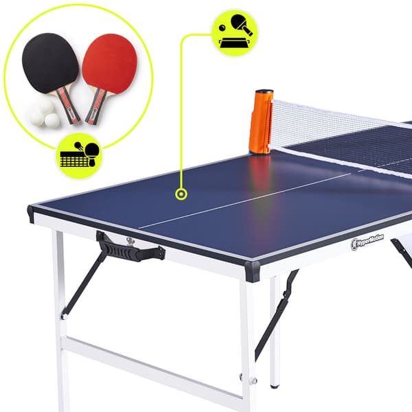 Foldbart bordtennisbord HyperMotion kompakt til børn