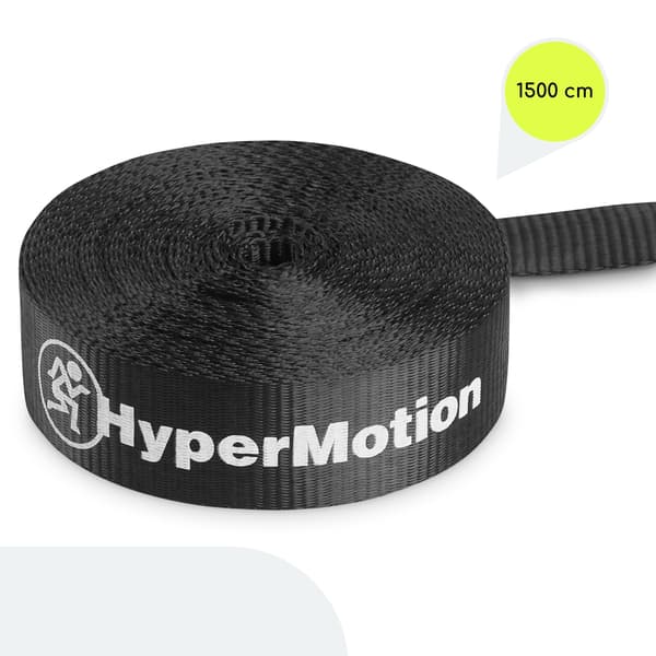 Ninja hinderbana för barn - HyperMotion slackline set - 10 hinder