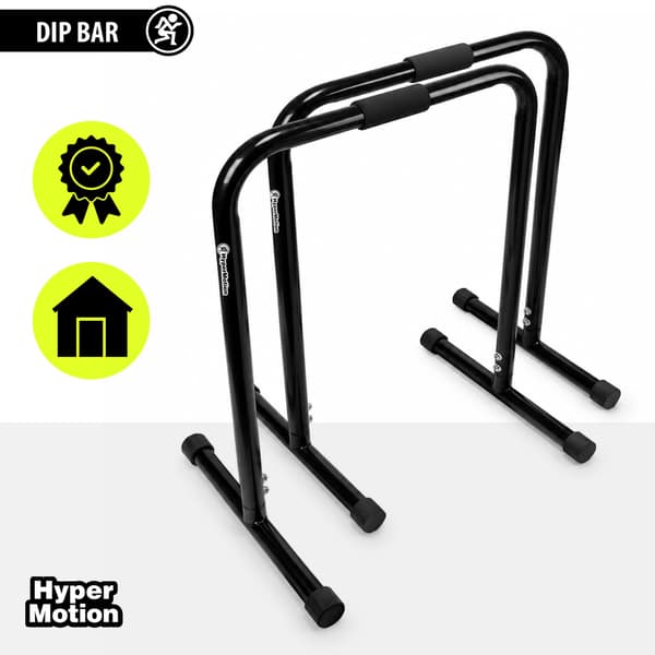 HyperMotion dippitelineet 2 kpl, 200 kg, musta