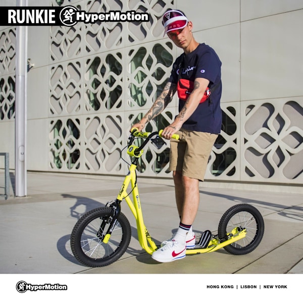 Hypermotion RUNKIE byscooter med 40 cm (16'') oppustelige hjul