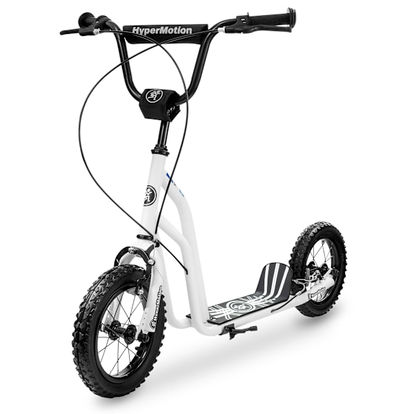 HyperMotion VIVA 12 scooter (30cm pumpade hjul) - Vit