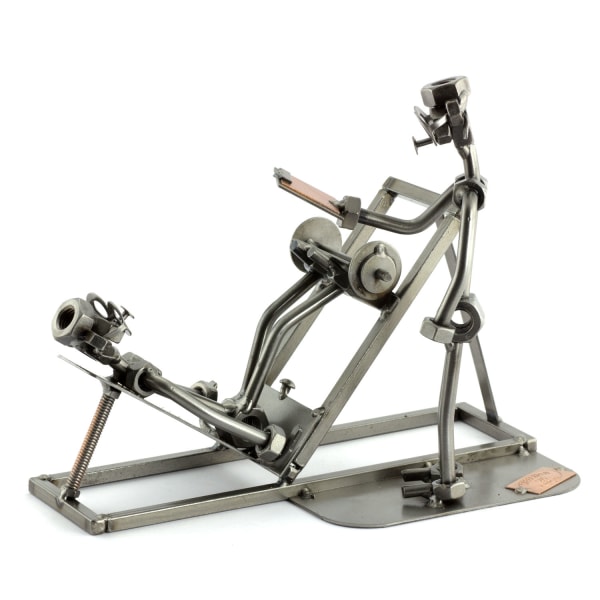 Fitness-Trainer metallfigur Dimensions (cm) [H/W/L] 16x11x20