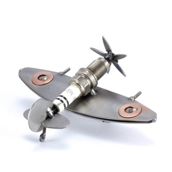 Mini Plane Spitfire 2 metallfigur Dimensions (cm) [H/W/L] 5x8x8