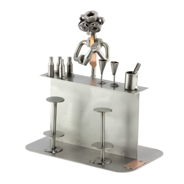 Cocktail-Maker Metallskulptur Dimensions (cm) [H/W/L] 17x10x17