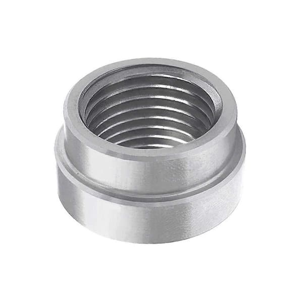 10 st M18x1.5 O2 syresensor svetsmutterpluggkit, rostfria stegade mutterlock, universell passform