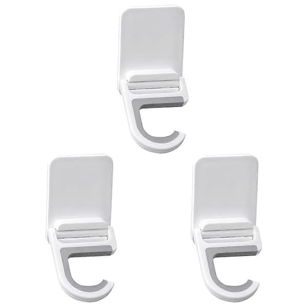 Borrfria mopphängare, ABS-material, väggmonterade för kvastar och moppar, 3-pack - Förvaringsorganisatör för kök och badrum