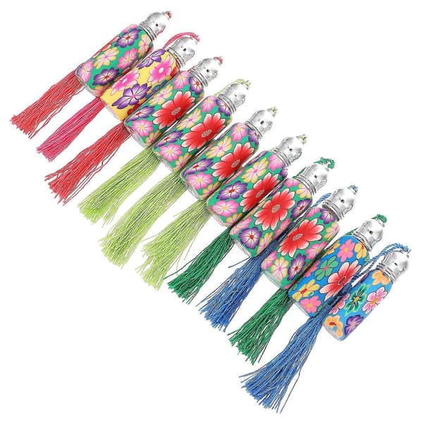 Glas Roller Flaska Eterisk Olja Flaska för Dispensering 10st Set