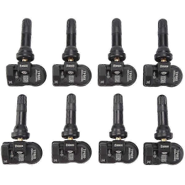Universell programmerbar TPMS-sensor 433MHz 315MHz, 2-i-1 MX-sensor för Autel-skannrar, 8-delars kit för byte av däcktrycksövervakning