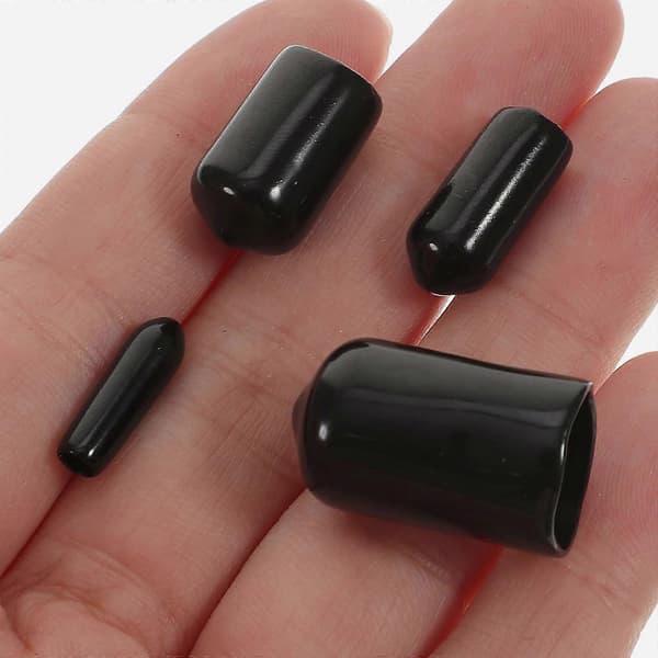 80st Gummiändlock för flexibelt rör insugningsrör vakuumkoppling skyddslock