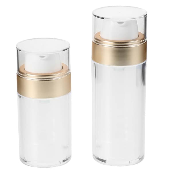 2 st Lotion Dispenser Pumpflaskor för Hudvårdsanvändning