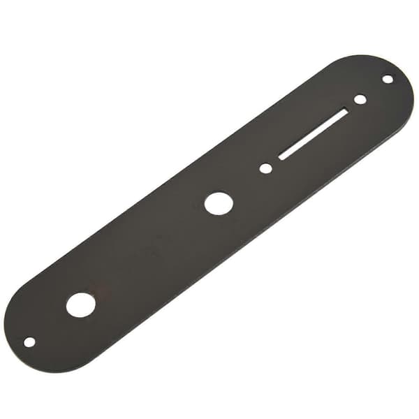32 mm bred kontrollplatta för Tele-gitarr, svart