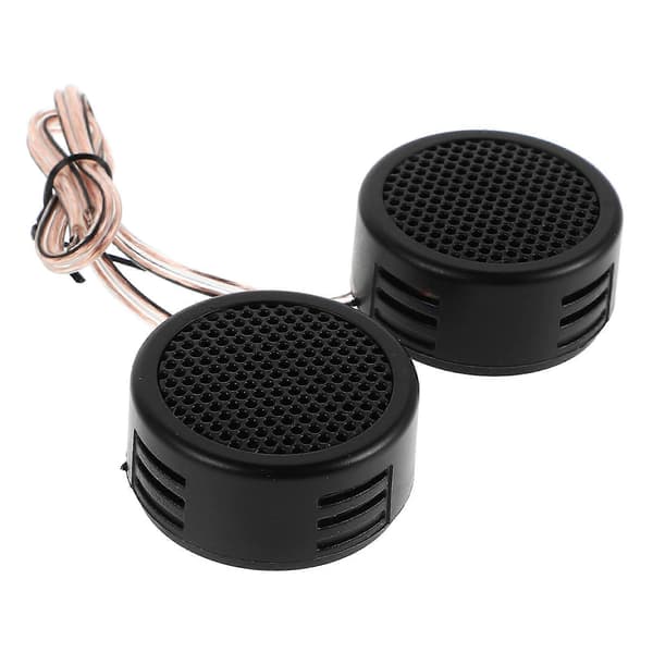 Mini Dome Diskanthögtalare Bilstereo Diskanthögtalare Bilägare Högfrekventa Ljud Plast 2st