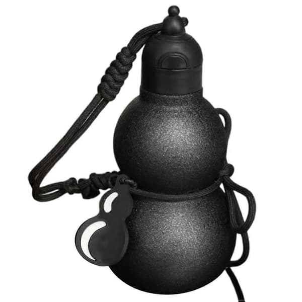 Hamrad kopparvattenflaska 800 ml, läckagesäker kork, för hem, kontor, resor