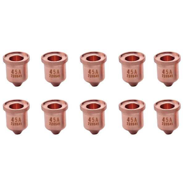 10-pack plasmaskärningsmunstycke 220941 för 65/85/105