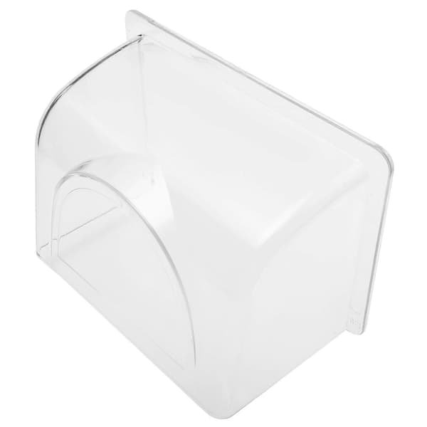 Transparent Regntätt Skyddsfodral för Utomhus Passerkontroll och Närvaromaskiner, 2-pack