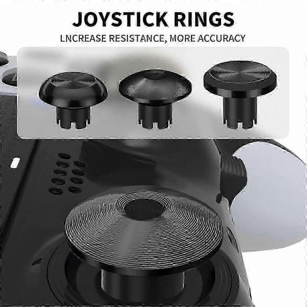 Blå tumspakar, förbättrad precision speljoystickgrepp, högkvalitativ ABS, kompatibel med Pro Edge Controller