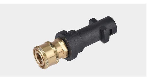 Högtryckstvättspistoladapter, 1/4'' snabbkoppling, mässing och plast, 2000 PSI, kompatibel med K2, K3