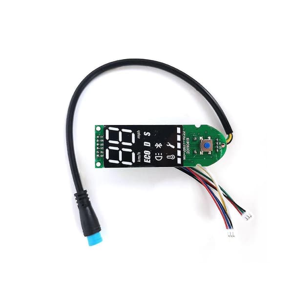 Bluetooth instrumentpanel hastighetsmätare, ABS-material, kompatibel med elscooter