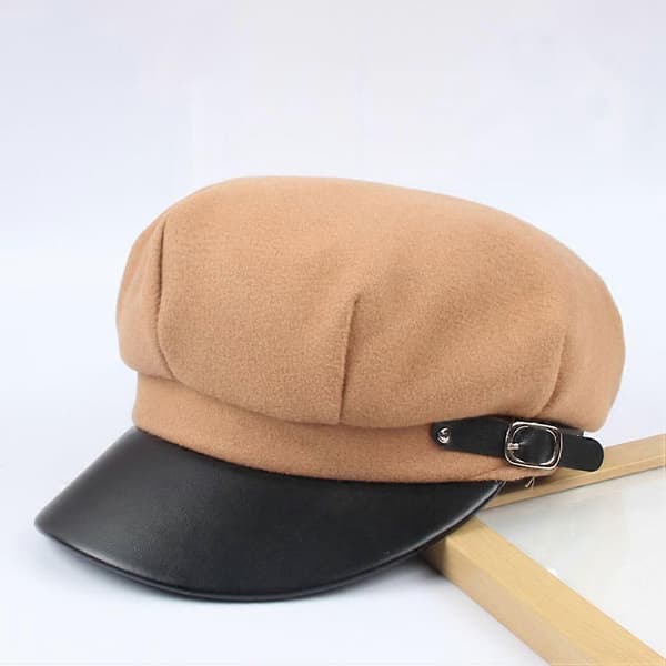 Newsboy-hatt för damer Flickor Basker Casual Mode Vår Höst Vinter 1 set