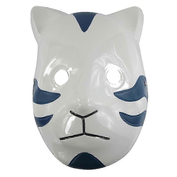 PVC Cosplaymask, Trefärgad, 25x18x5cm, för samling eller present