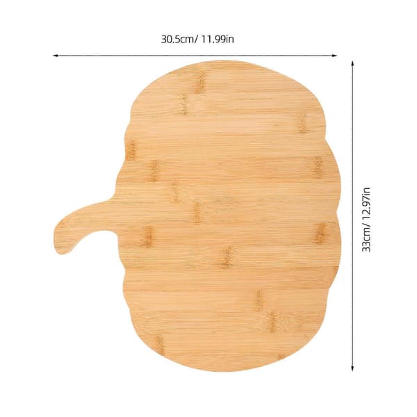 Halloween Pumpa Bambu Skärbräda För Köks Servering Charkuteri Med Unik Design 1-pack