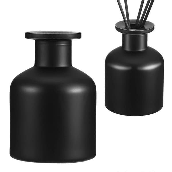 2st 150 ml tomma glasdiffuserflaskor Diffuserburkar Aromaterapibehållare