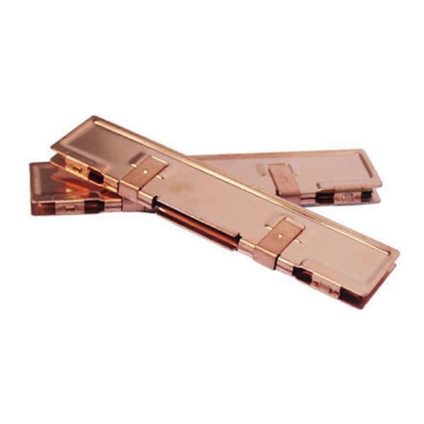 2 st rena koppar RAM-kylflänsar, minneskylare för DDR2/DDR3/DDR4-moduler