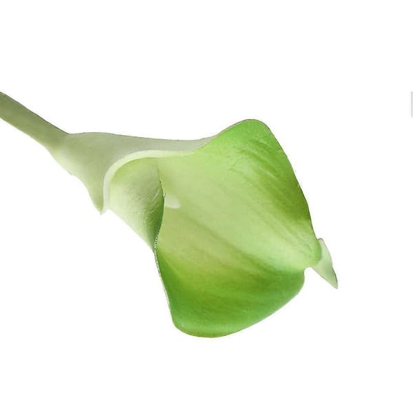 Calla Lilja Konstgjord Blomma för Bröllopsdekoration 10st Grön Set