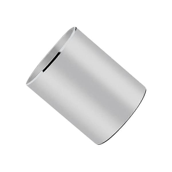 Pennställ i aluminiumlegering för skrivbord, silver