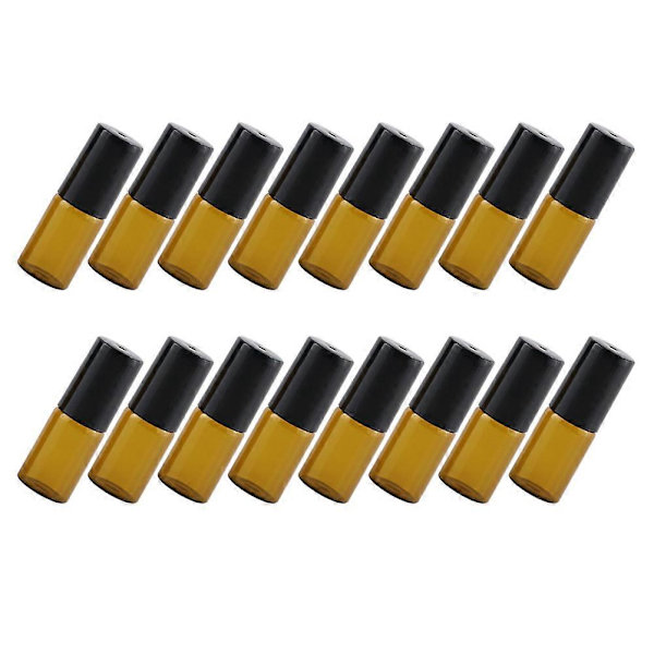 Rollerflaskor Glas Parfymflaskor för Förvaring 20st Återfyllningsbar 3ml Set