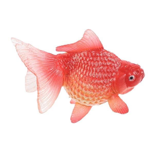 Fisk Akvarium Dekor Röd Guldfisk Modell för Akvarium