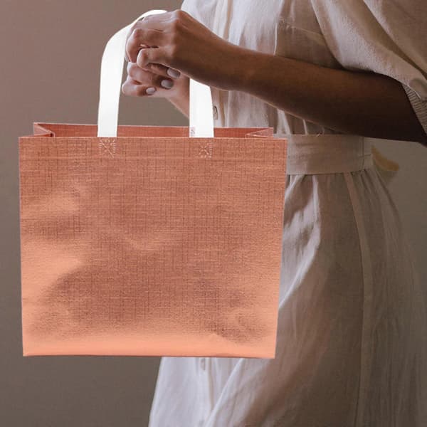 Shoppingkassar Rektangulär Form Aluminiumfilm 6st