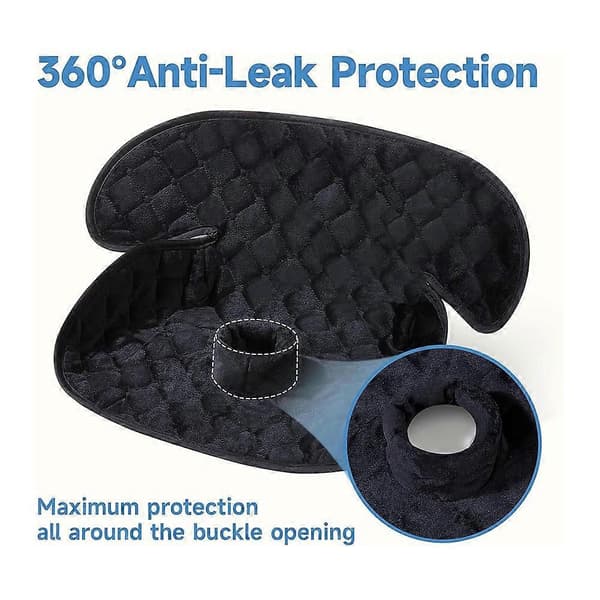 Vattentätt bilskydd för potträning, 2-pack, Piddle Pads & Liners för småbarn, läckagesäkert för bilbarnstolar, maskintvättbart