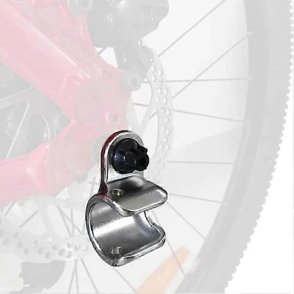 Cykelvagnskoppling i rostfritt stål, 2-pack, kompatibel med barnvagnar