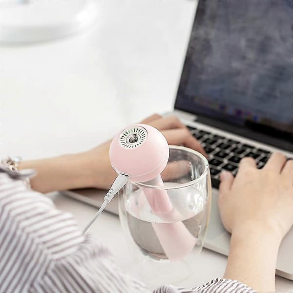 Bärbar USB Mini Luftfuktare med Kall Dimma