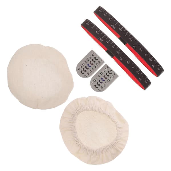 Surdegsstartburk-kit med tyglock, termometerremsor och datummarkeringsband 1 set